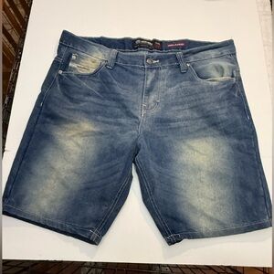 Ecko Unlimited Blue Jean Shorts